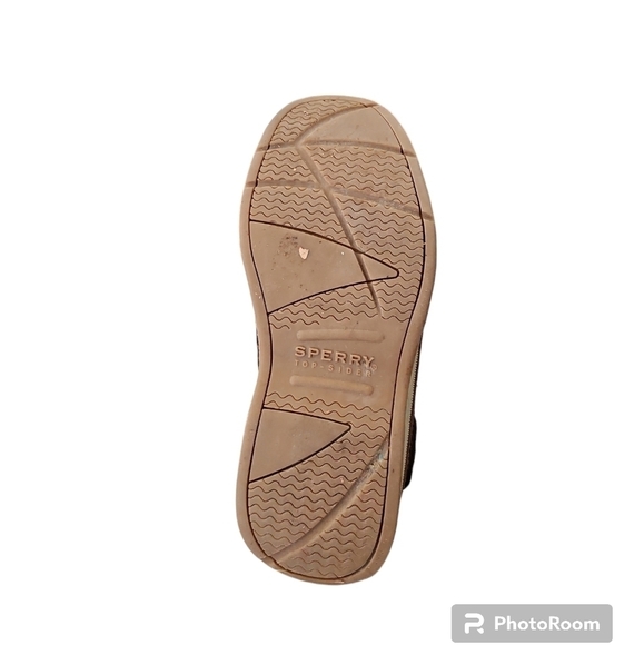 Sperry Lanyard Top-Sider Brown Leather Loafers Size 1 - Picture 8 of 8